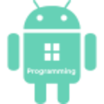 programming with android android application logo